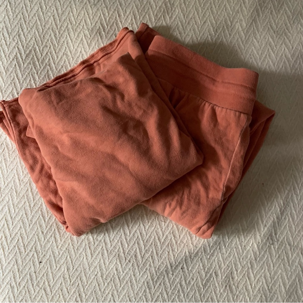 orange target colsie sweatpants and sweatshirt